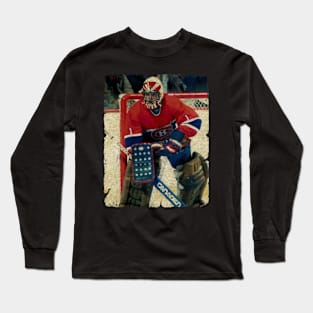 Rick Wamsley, 1980 in Montreal Canadiens (3.29 GAA) Long Sleeve T-Shirt